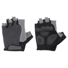Polyester Outdoor Gloves Breathable Sports Gloves-Light gray L