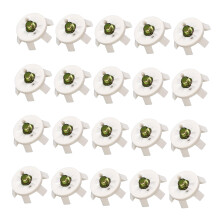 20Pcs Nonslip Golf Spikes Pin Fast Twists Cleats Golf-White