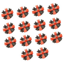 14Pcs Fast Twists Turn Screw Studs Nonslip Golf Spikes Pin-Red