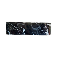 PU Stripes Bat Grip Tape Elasticities Wear-Black gray and whit