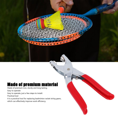 Portables Badmintons Rackets Cold Press Pliers for Badminton 1