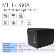 USB Thermal Printer 250mm/s 80mm Paper Auto Cutter UK Plug
