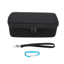 (Outer Black Inner Gray) Speaker Hard Carrying Case Portable EVA for SL Mini 1 & 2 Black Gray