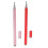 (Black White) 2Pcs Stylus Pens High Sensitivity Touch Screen Red Pink 1