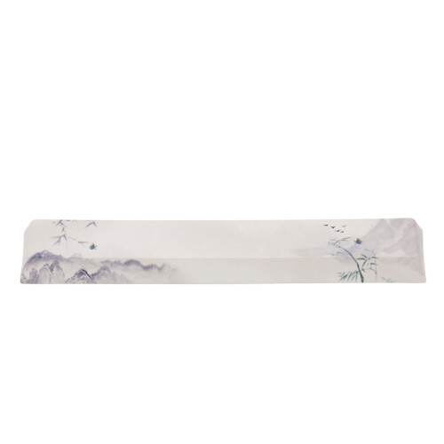 Spacebar Keycap PBT Ink Mountain DIY Mechanical Keyboard Replacement