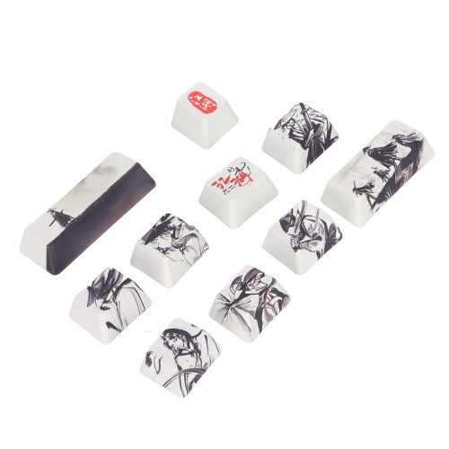 Sublimation Keycaps Fine Workmanship Clear Pattern DIY 2