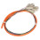 Fiber Optic Cable 1M 12 Strand Multimode Ceramic Ferrule Patch Cord 4