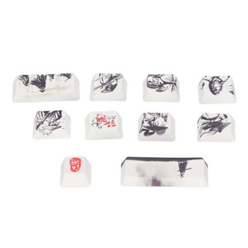 Sublimation Keycaps Fine Workmanship Clear Pattern DIY 1