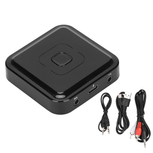 2-in-1 Bluetooth 5.1 Audio Receiver Transmitter 3.5mm AUX RCA