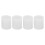 (White) 4pcs Heat Bed Mounts 16mm Reducing Vibration for Ender 5 Plus 1