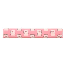 (Pink Pig) Spacebar Keycap PBT Colorful Cartoon DIY Mechanical Keyboard Pink Pig
