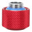 (Blue) Tube Compression Fitting Premium Brass Quick Screw Red 1