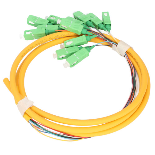 1.5m 12 Strand Single Mode Fiber Pigtail Cable 2