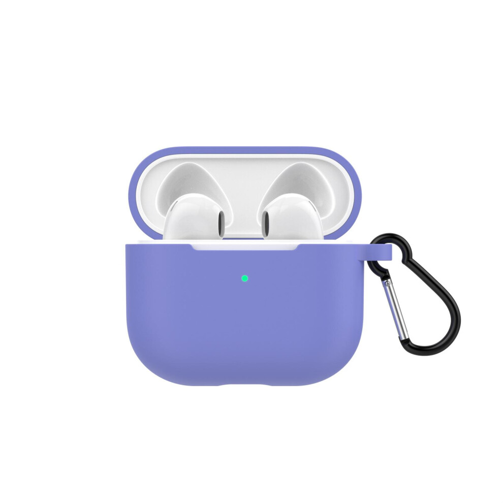 Silicone Case For 2021 Wireless Earphones With Carabiner 609610451389