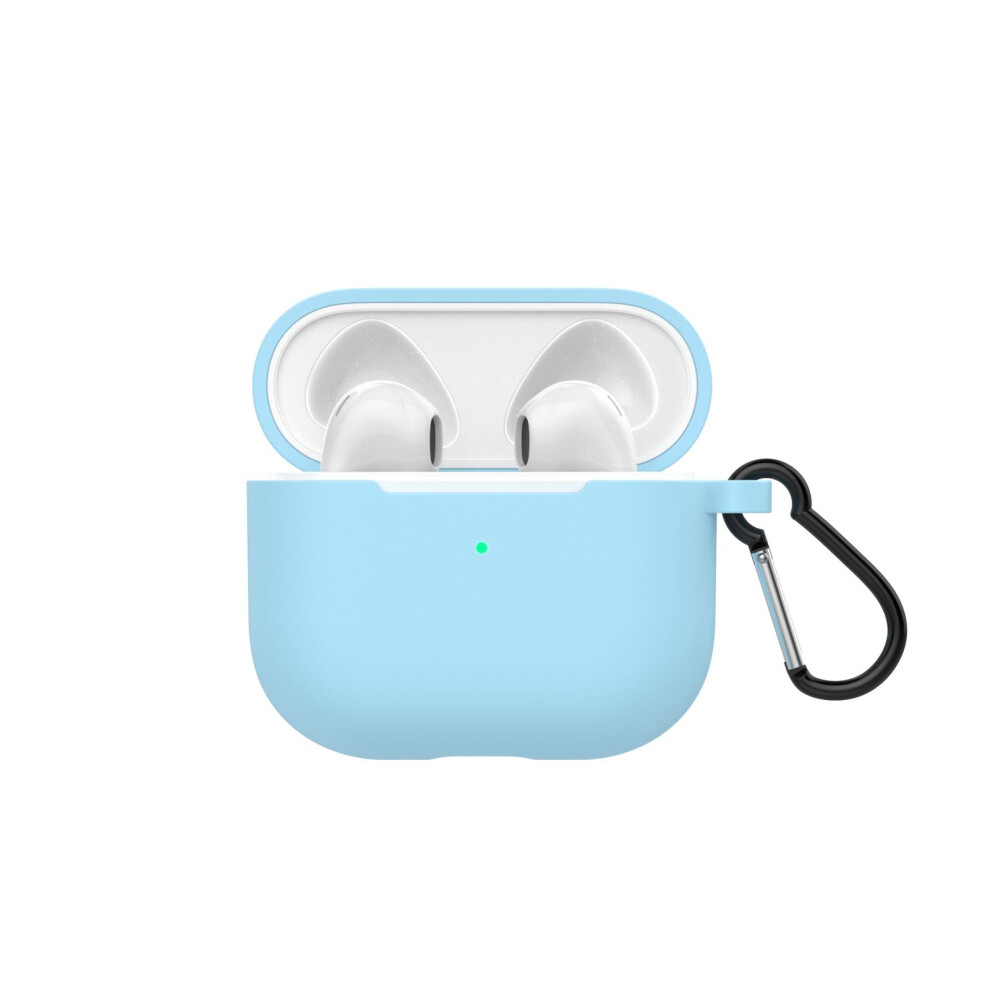 Silicone Case For 2021 Wireless Earphones With Carabiner 609610451396