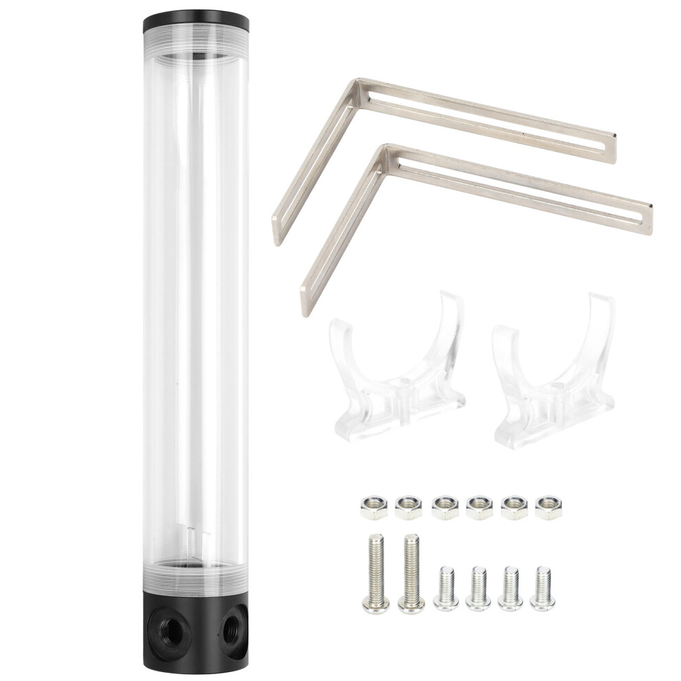 Acrylic Water Cooling Tank 3-4 Holes G1/4 Thread For Computer Cooler 609610456193
