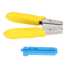 (3.1x2.0 Stainless Steel) Stainless Steel Optical Fiber Stripper Multifunctional Pliers 3.1x2.0