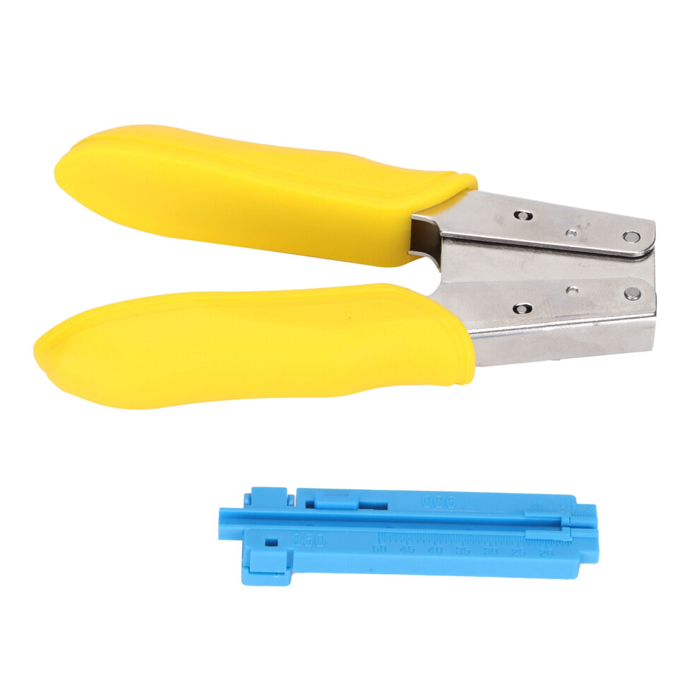 (3.1X2.0 Stainless Steel) Stainless Steel Optical Fiber Stripper Multifunctional Pliers 3.1X2.0 609610456100