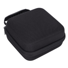 (Black) Hard Travel Case Wear Resistant Bag Silicone Handle iOS TV 4K