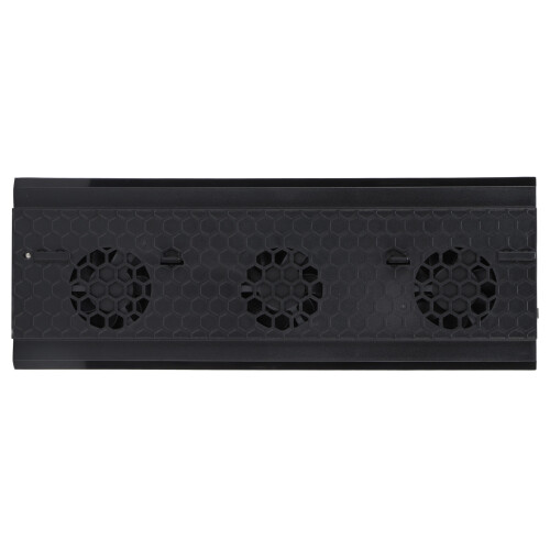 Vertical Game Console Cooling Stand with Light Bar for Xbox One X 2