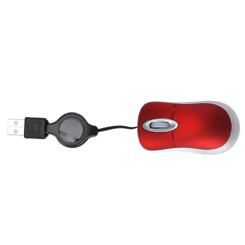 Wired Mouse 1600DPI Optical USB 3-Way Wheel Computer Mouse 1