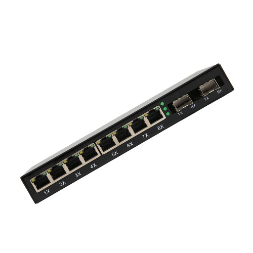 8 Port Gigabit Switch 10/100/1000M Ethernet Converter 1