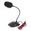 (Black) Plug Play Mic Omnidirectional Capacitive with Mute LED Black 1