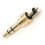 3.5mm 3Pole GoldPlated Headphone Jack Adapter Replacement 2