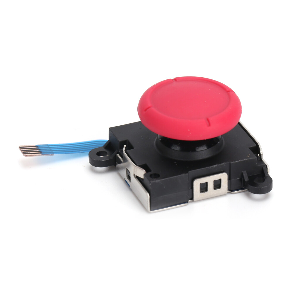 () Analog Joystick Thumb Stick Button Module For Switch Joycon/Lite White/Red 609610461401