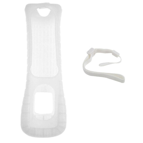 Silicone Case Wrist Strap for Wii Remote 1