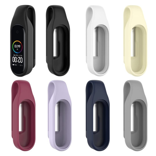 Replacement Clip Holder Soft Waterproof Bracelet for Mi Band 6 1