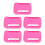 5pcs 14V-60V Battery Holder Shelf Stand Pink 4