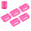 5pcs 14V-60V Battery Holder Shelf Stand Pink 5