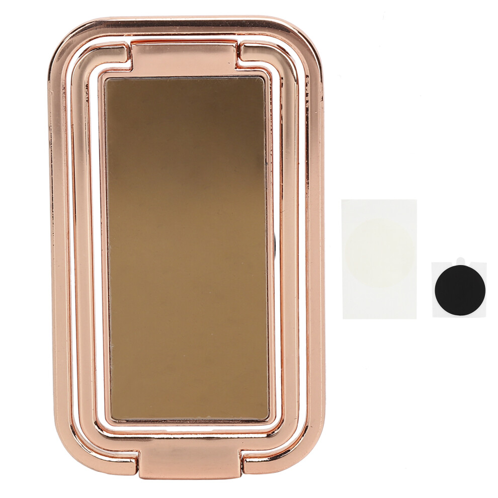 (Or Rose) Finger Ring Phone Holder 360 Rotation Metal Stand (Rose ) Gold 609610463559