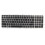 Portable Keyboard Silver Frame for HP Envy TouchSmart 15-J 17-J 1