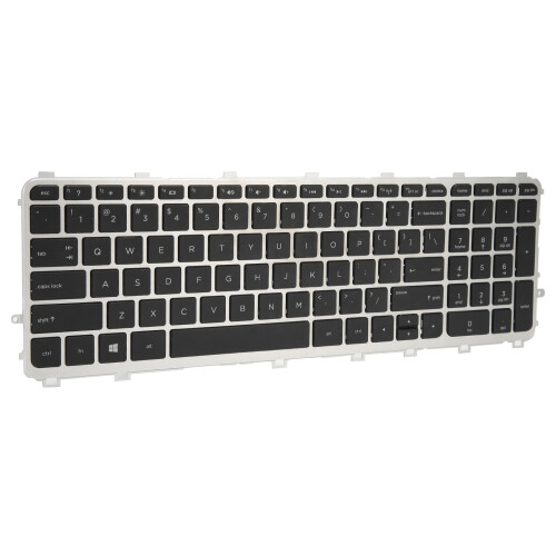 Portable Keyboard Silver Frame for HP Envy TouchSmart 15-J 17-J 1