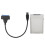(White) 2.5in SATA USB3.0 HDD SSD Adapter Cable with Protection Box 1