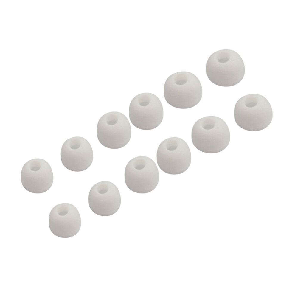 12Pcs Silicone Ear Tips For In-Ear Headphones 3 Sizes 609610471899