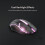 CM-818 Wired Optical Gaming Mouse 1200DPI USB Colorful Light Black 4