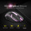 CM-818 Wired Optical Gaming Mouse 1200DPI USB Colorful Light Black 1