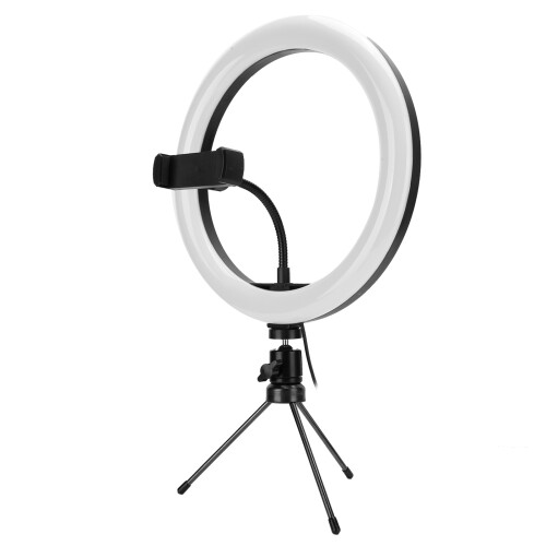 10 Inch USB LED Ring Light with Triangular Bracket 2