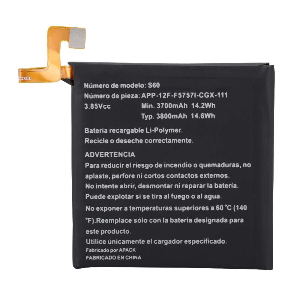 S60 3700Mah Battery For Caterpillar Cat 609610474548