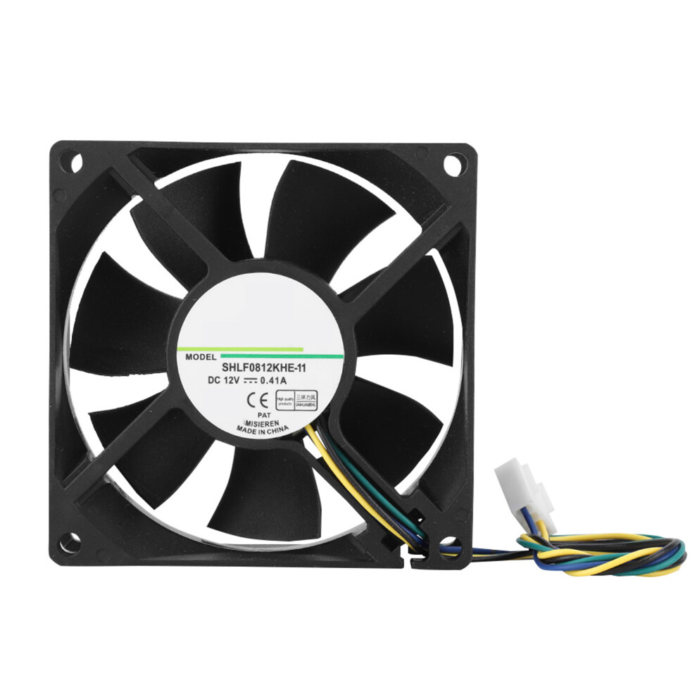 Shlf0812khe-11 Dc12v 0.41A 8Cm Pwm Cooling Fan 609610474654