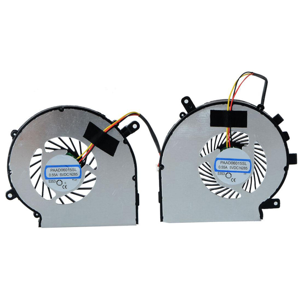 Notebook Cooling Fan For Ge62 Ge72 Pe60 Pe70 Gl62 L+R Cpu Fan 609610475781