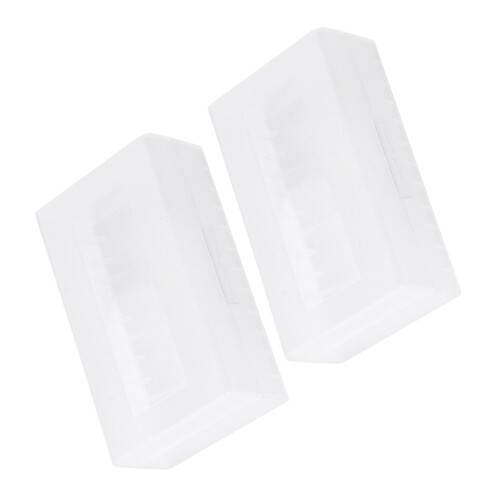 2PCS 2*20700/21700 Battery Box NonWaterproof Storage 2