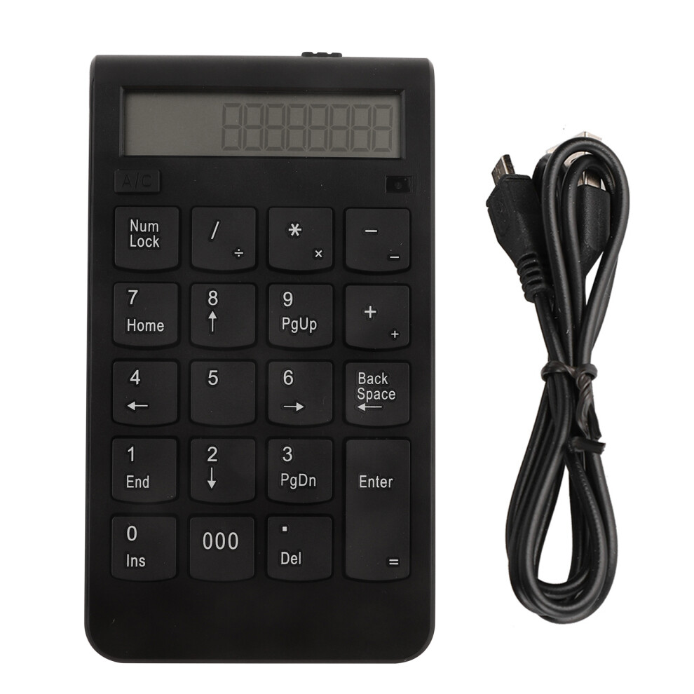 2.4G Wireless Keypad 29 Keys Lcd Display 609610475644