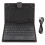 7/8in Bluetooth Touchpad Keyboard 75hr Work for Android/iOS/Windows 1