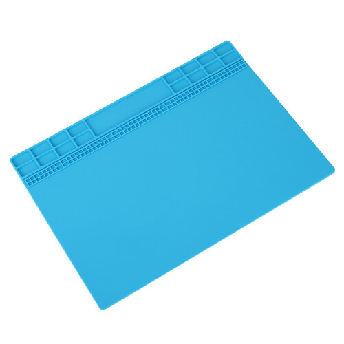 Heat Resistant Phone Computer Insulation Pad Light Blue 2
