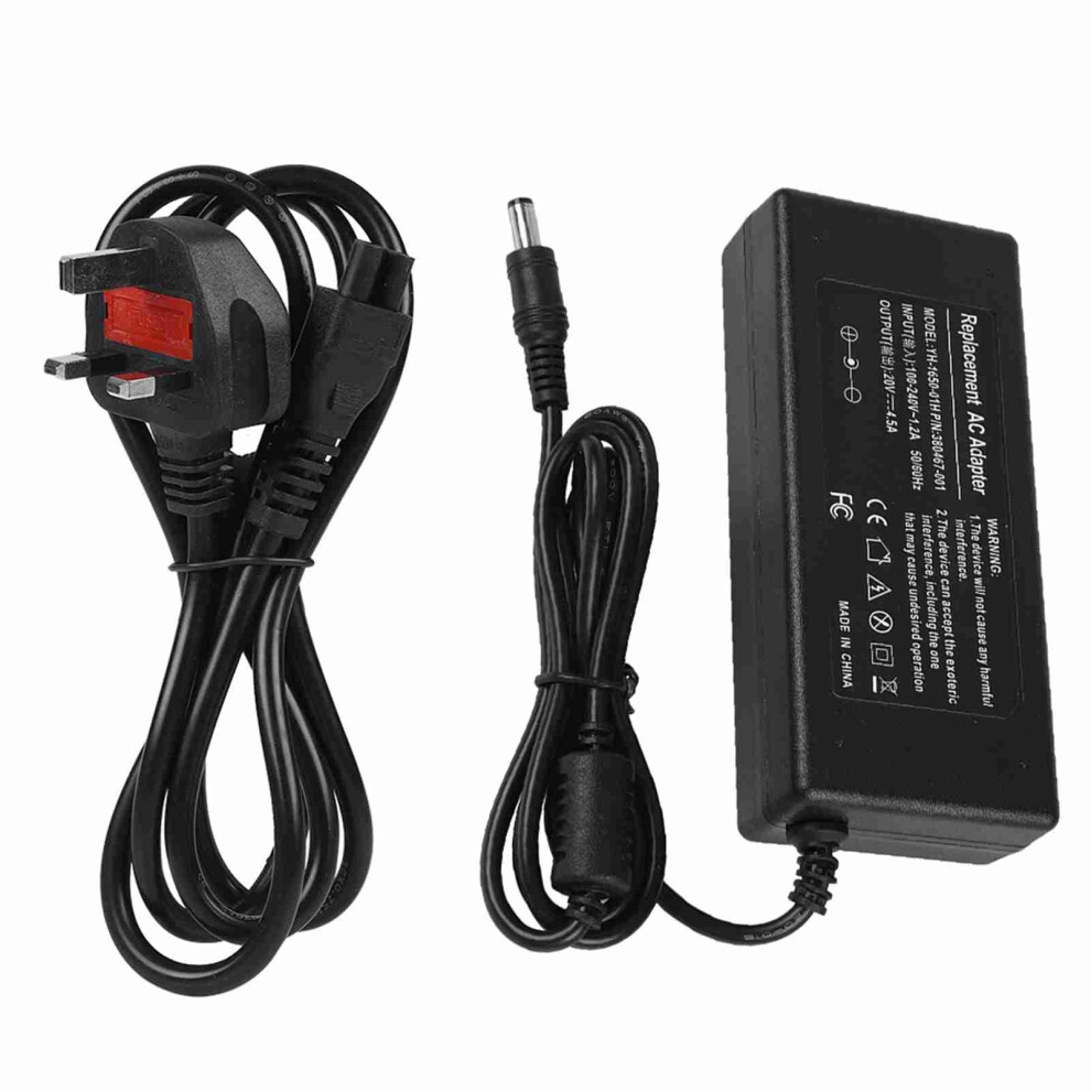 90W 20V 4.5A Laptop Charger Adapter 5.5*2.5Mm For Lenovo 609610475941
