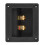HiFi Speaker Acoustic Components 2 Copper Binding Post Connector 3